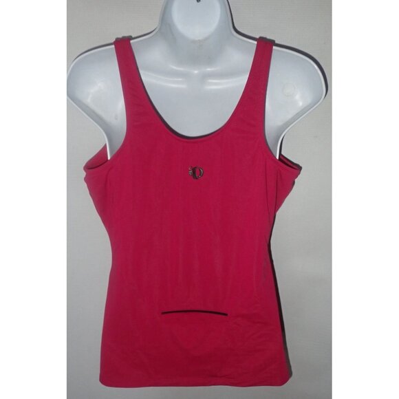Pearl Izumi Womens X-Large Pink Sleeveless Athletic Top Running w/ Shelf Bra - Picture 4 of 6